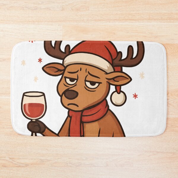 Item preview, Tired Reindeer Christmas Meme – All I Want for Christmas Is… designed and sold by mybunnyparadise.