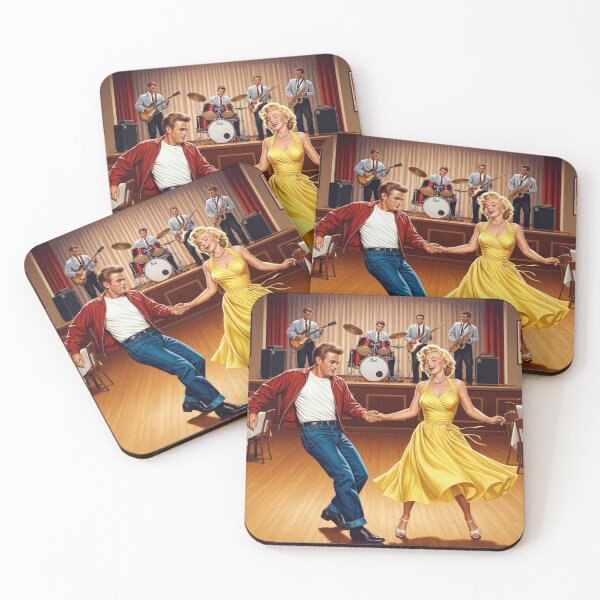 Item preview, Let's Jive: James Dean and Marilyn on the Dance Floor designed and sold by Art's Diner.