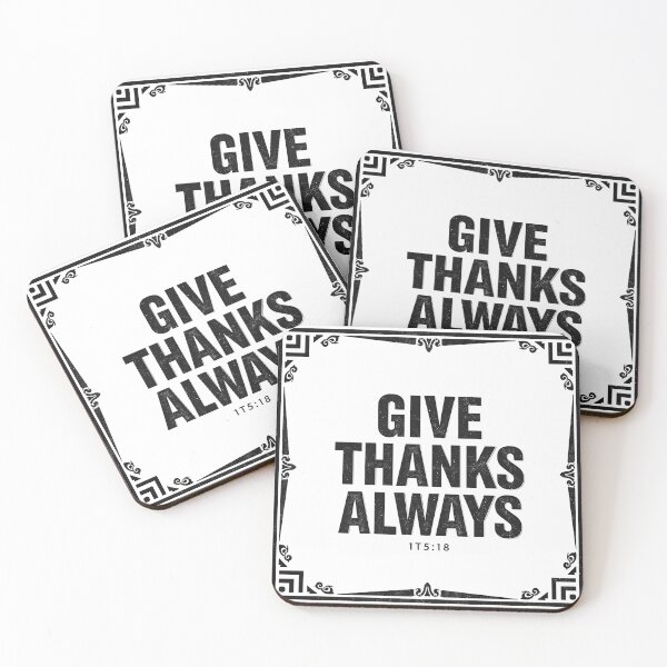 Item preview, Give Thanks Always designed and sold by BellaNora.