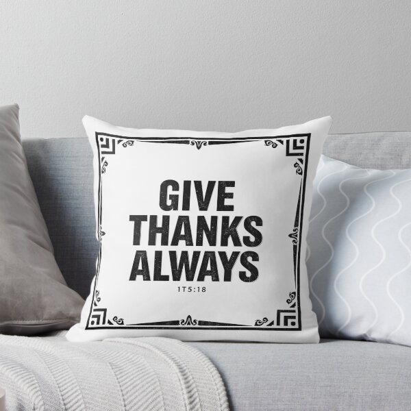 Item preview, Give Thanks Always designed and sold by BellaNora.