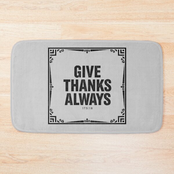 Item preview, Give Thanks Always designed and sold by BellaNora.