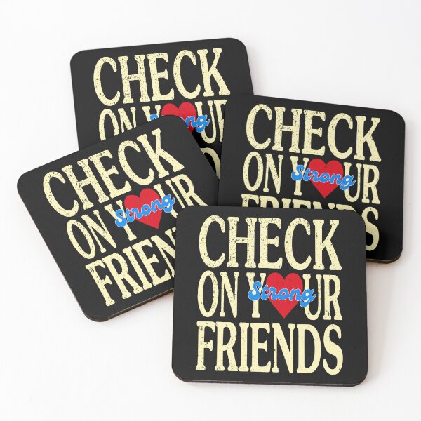 Item preview, Check On Your Strong Friends designed and sold by NuralsArt.