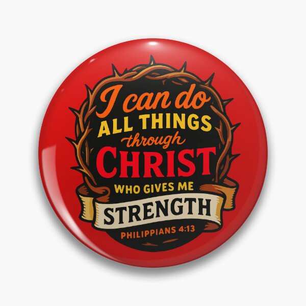 Item preview, Philippians 4:13 I can do all things through Christ who gives me strength designed and sold by plushism.
