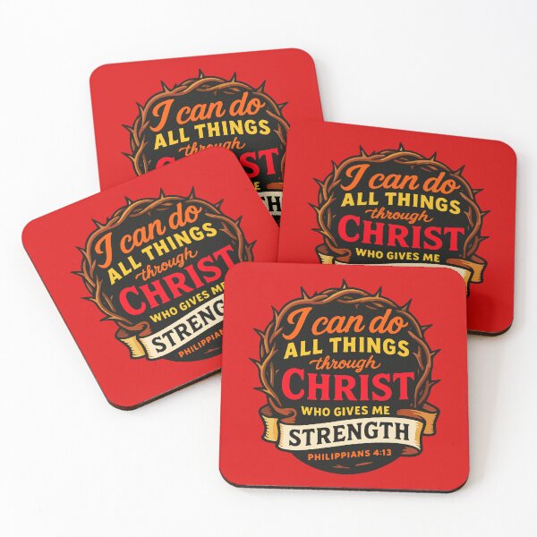 Item preview, Philippians 4:13 I can do all things through Christ who gives me strength designed and sold by plushism.