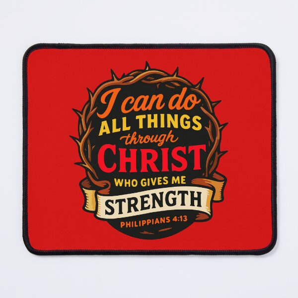 Item preview, Philippians 4:13 I can do all things through Christ who gives me strength designed and sold by plushism.