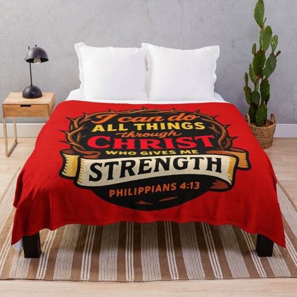 Item preview, Philippians 4:13 I can do all things through Christ who gives me strength designed and sold by plushism.