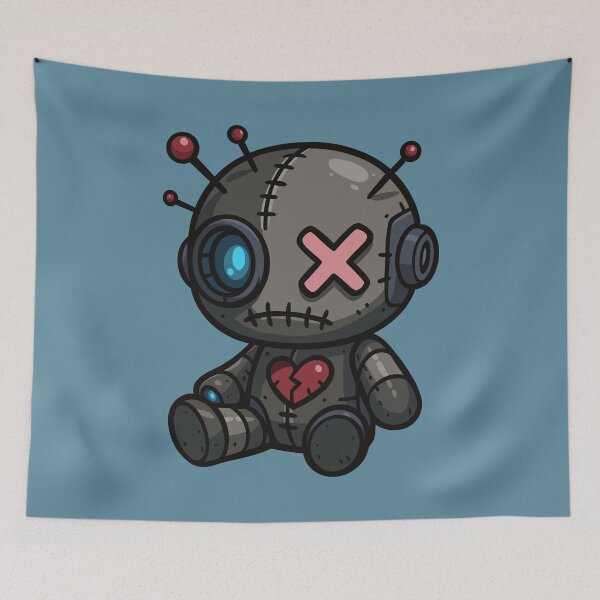 Item preview, Voodoo Doll Robot designed and sold by Ghost on Toast.