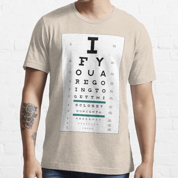 Be an Eye Candy w/ Vintage Snellen Eye Chart Designed Tie – Foxx Life  Sciences