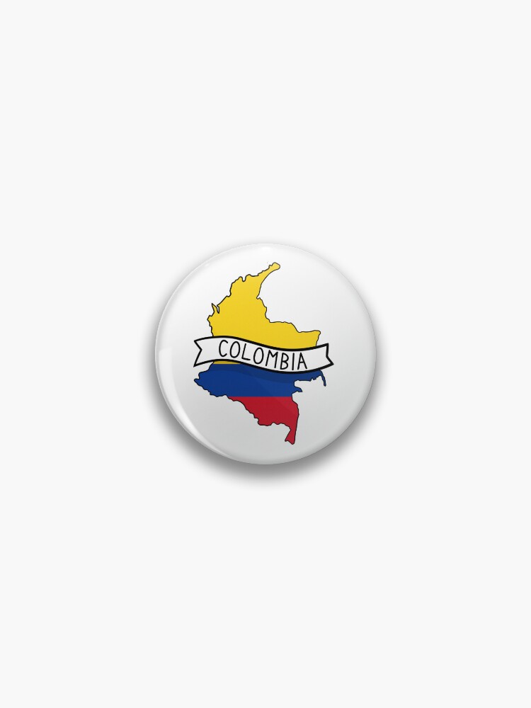 Isolated Colored Map Of Colombia With Its Flag Vector Illustration | Premium Vector