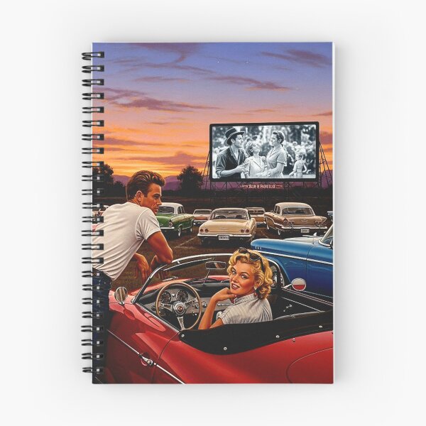 Item preview, Hollywood Drive-In Flirting: Dean, Monroe, and the Drive-In designed and sold by Art's Diner.