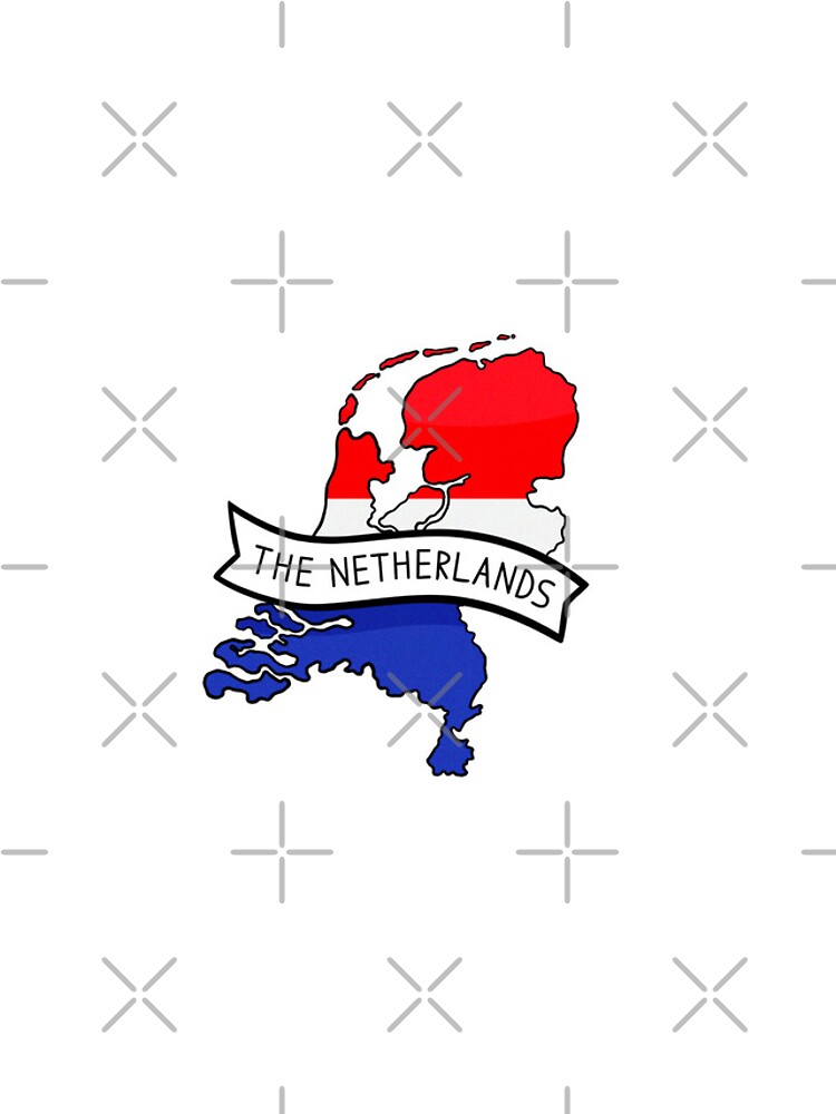 Thumbnail 5 of 5, iPhone Case, The Netherlands Flag Map Sticker designed and sold by Drawingvild.