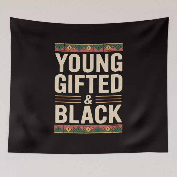 Item preview, Black History Month Young Gifted Gift Women Men Kids designed and sold by MelSurf.