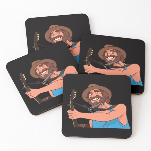 Item preview, Todd Snider Inspired Folk Cartoon Art designed and sold by Pixel Palette12.