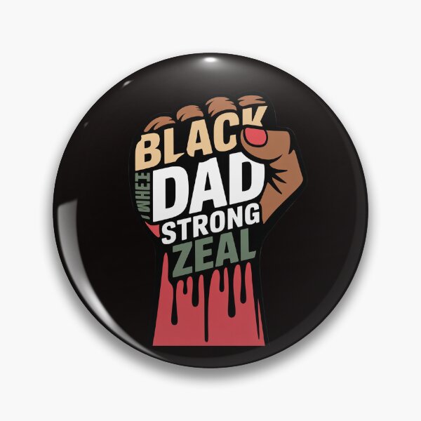 Item preview, Black Dad African American Melanin Pride Black History Month designed and sold by MelSurf.