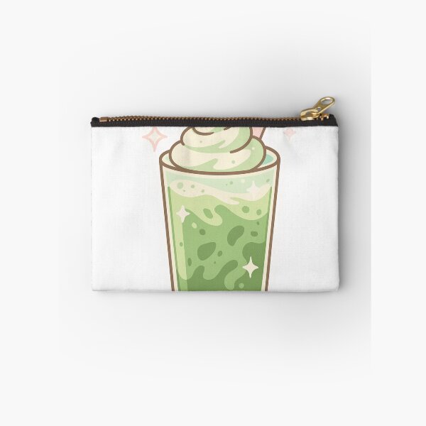 Item preview, Cute Matcha Drink Sticker – Kawaii Pastel Matcha Aesthetic – Girly Sparkle Iced Matcha Art designed and sold by DesignsbyJesse.