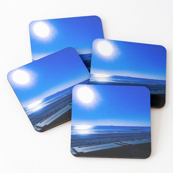 Item preview, Beautiful clear sunny day at the beach designed and sold by The Artsy Lens of Lisa O..