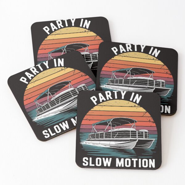 Item preview, Best Pontoon Captain Gifts Boat Party In Slow Motion designed and sold by MelSurf.