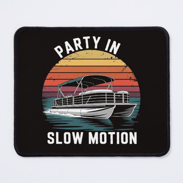 Item preview, Best Pontoon Captain Gifts Boat Party In Slow Motion designed and sold by MelSurf.