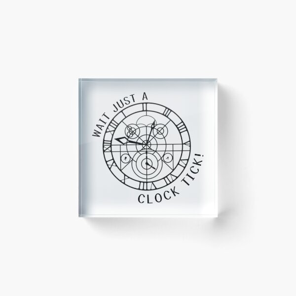 Item preview, Wait Just A Clock Tick | Wicked  designed and sold by Sierra Hendershot.