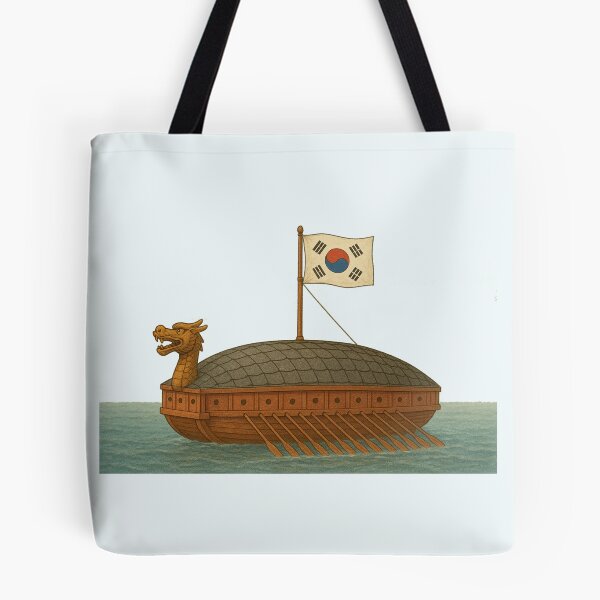 Item preview,  3D Realistic Turtle Ship with Korean Flags,  designed and sold by PaintMeWorld.