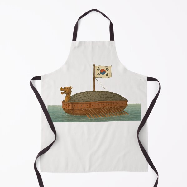 Item preview, 3D Realistic Turtle Ship with Korean Flags, designed and sold by PaintMeWorld.
