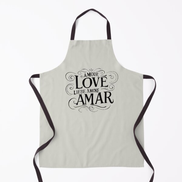 Item preview, LOVE AMOUR AMAR | Multilingual Love Typography designed and sold by WAMTEES.
