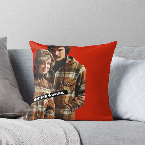 Item preview, Hot for Winter In the Bush - Vintage Kitsch Funny Catalog Pose 1970s Fashion Humor Couple designed and sold by The Sticker Bureau.