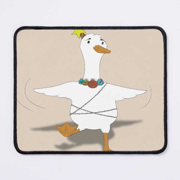 Item preview, Funny Christmas Duck Wrapped in Lights Festive Holiday Bird Cartoon designed and sold by Otaga.