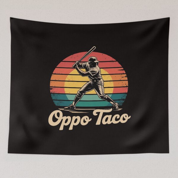 Item preview, Baseball Oppo Taco Home Run designed and sold by MelSurf.