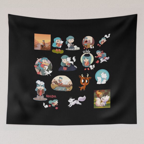Item preview, All of Hilda, hilda twig, hilda twig cartoon, kids show hilda  designed and sold by ScottBrooksa.