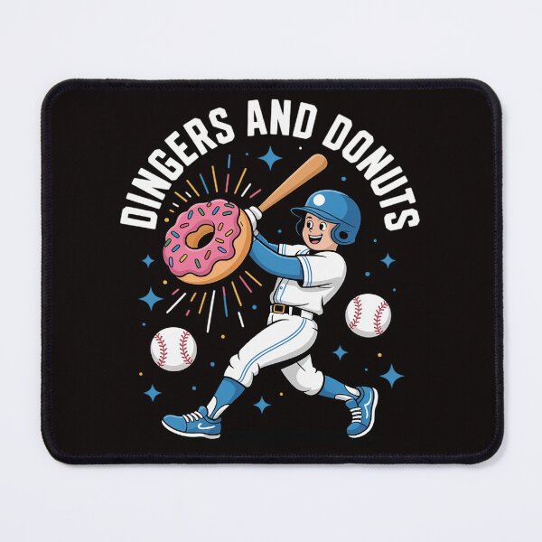 Item preview, Baseball Dingers Donuts designed and sold by MelSurf.