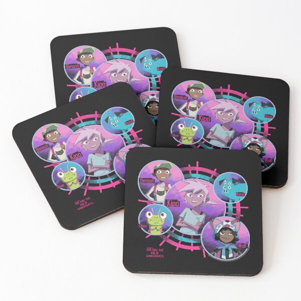 Item preview, Kipo And The Age Of Wonderbeasts Group Shot Circles Essential  designed and sold by Zunigashopno.
