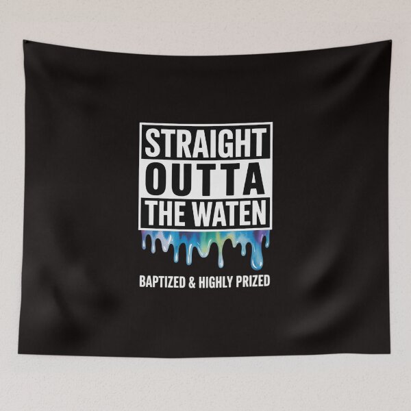 Item preview, Baptism Adults Kids Outta Water Gifts Idea designed and sold by MelSurf.