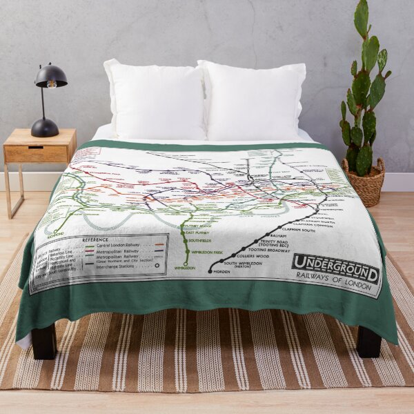 Item preview, London Underground Map 1932 designed and sold by traincrewdesign.