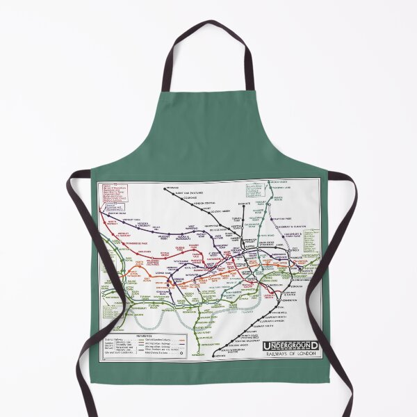Item preview, London Underground Map 1932 designed and sold by traincrewdesign.