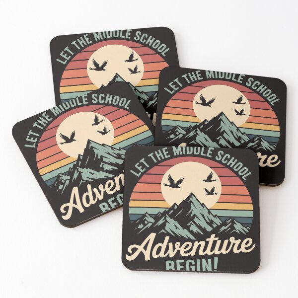 Item preview, Back To School Let The Middle School Adventure Begin designed and sold by MelSurf.