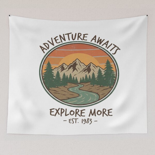 Item preview, Lets go camping / hiking designed and sold by matthijs309.