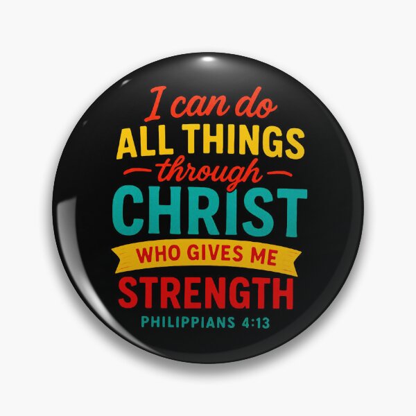 Item preview, Philippians 4:13 I can do all things through Christ who gives me strength designed and sold by plushism.