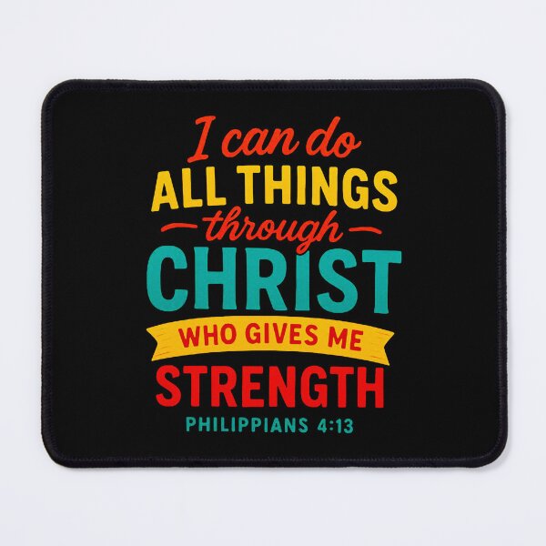 Item preview, Philippians 4:13 I can do all things through Christ who gives me strength designed and sold by plushism.