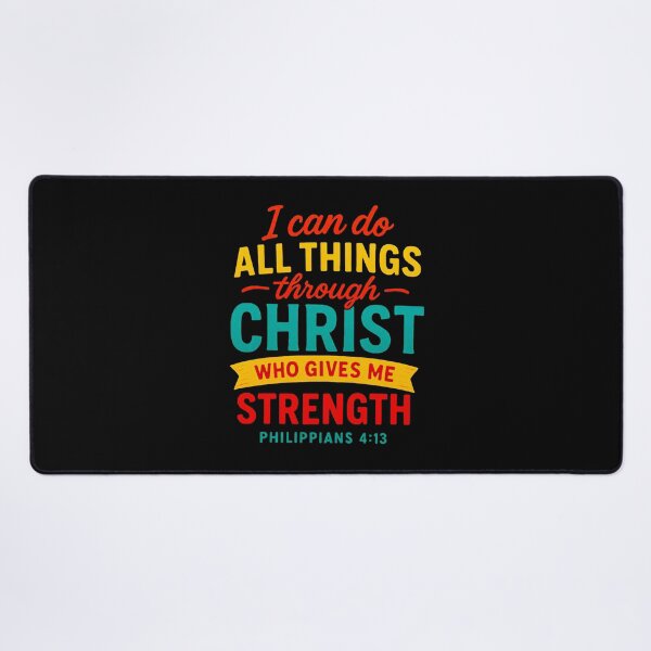 Item preview, Philippians 4:13 I can do all things through Christ who gives me strength designed and sold by plushism.