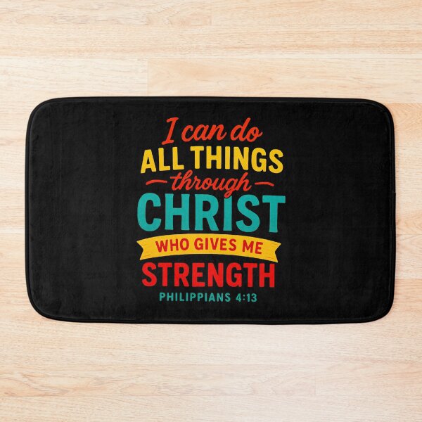 Item preview, Philippians 4:13 I can do all things through Christ who gives me strength designed and sold by plushism.
