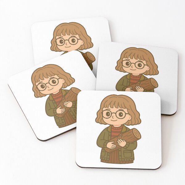Item preview, Kawaii Log Lady – Cute Twin Peaks Illustration designed and sold by Nascent Reality.