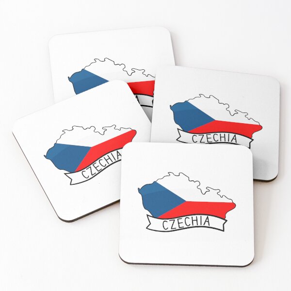 Item preview, Czechia Flag Map Sticker designed and sold by Drawingvild.