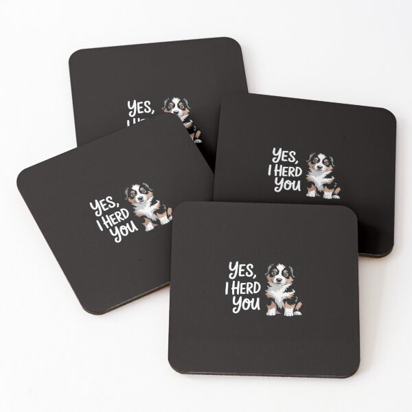 Item preview, Australian Shepherd Herding Dog I Herd You Mom Dad designed and sold by ControlCenter.