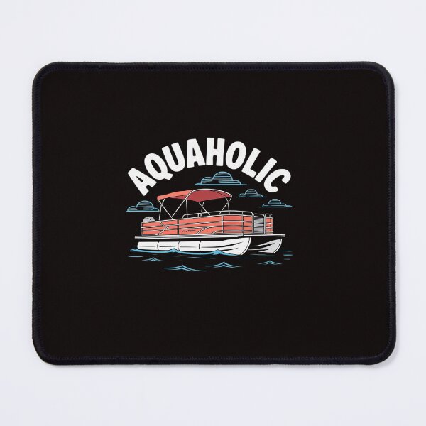 Item preview, Aquaholic Pun - Lake Lover Pontoon Boating Meme designed and sold by ControlCenter.