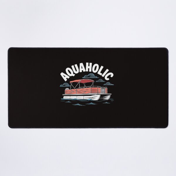 Item preview, Aquaholic Pun - Lake Lover Pontoon Boating Meme designed and sold by ControlCenter.