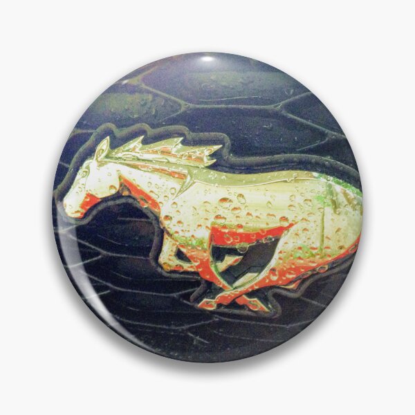 Item preview, Chrome Running Pony Mustang designed and sold by CelticValkyrie.