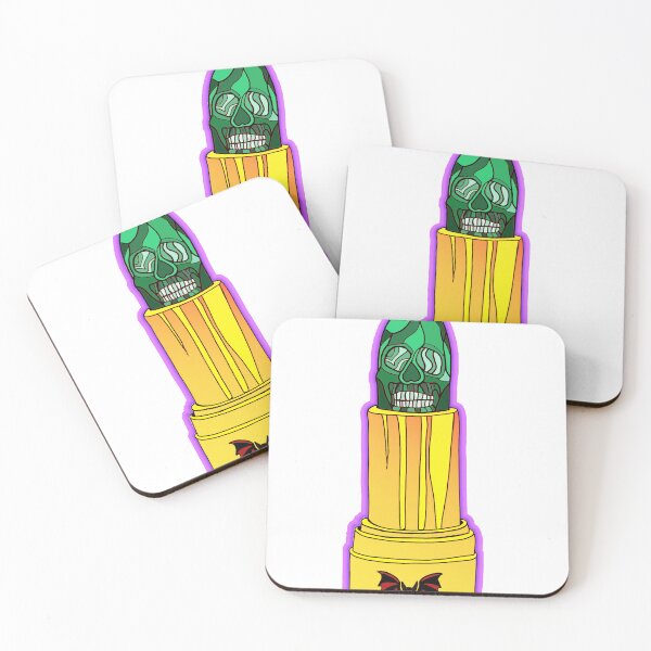 Item preview, Green Skull Shaped Lipstick designed and sold by Color Serenity by Alana C..