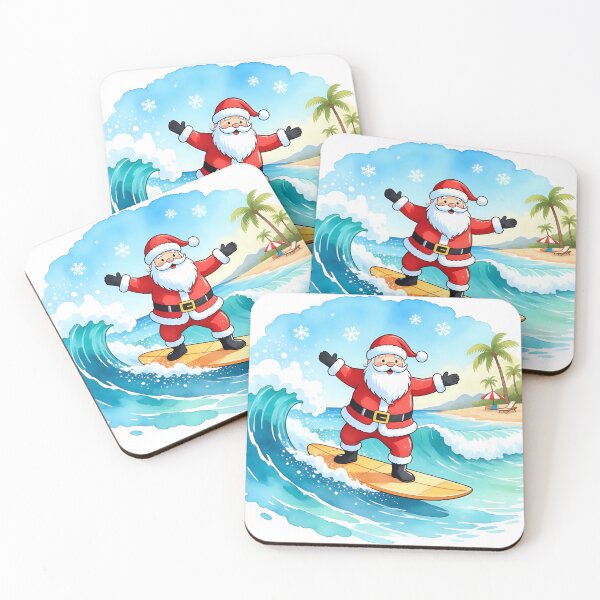 Item preview, Surfing Santa designed and sold by Nomad-Maynard.