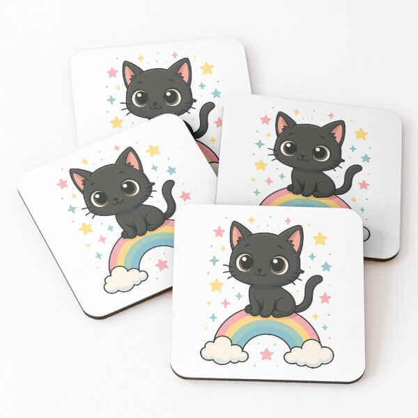 Item preview, Chococat Starry Rainbow Kawaii Shirt designed and sold by Wearchemy.
